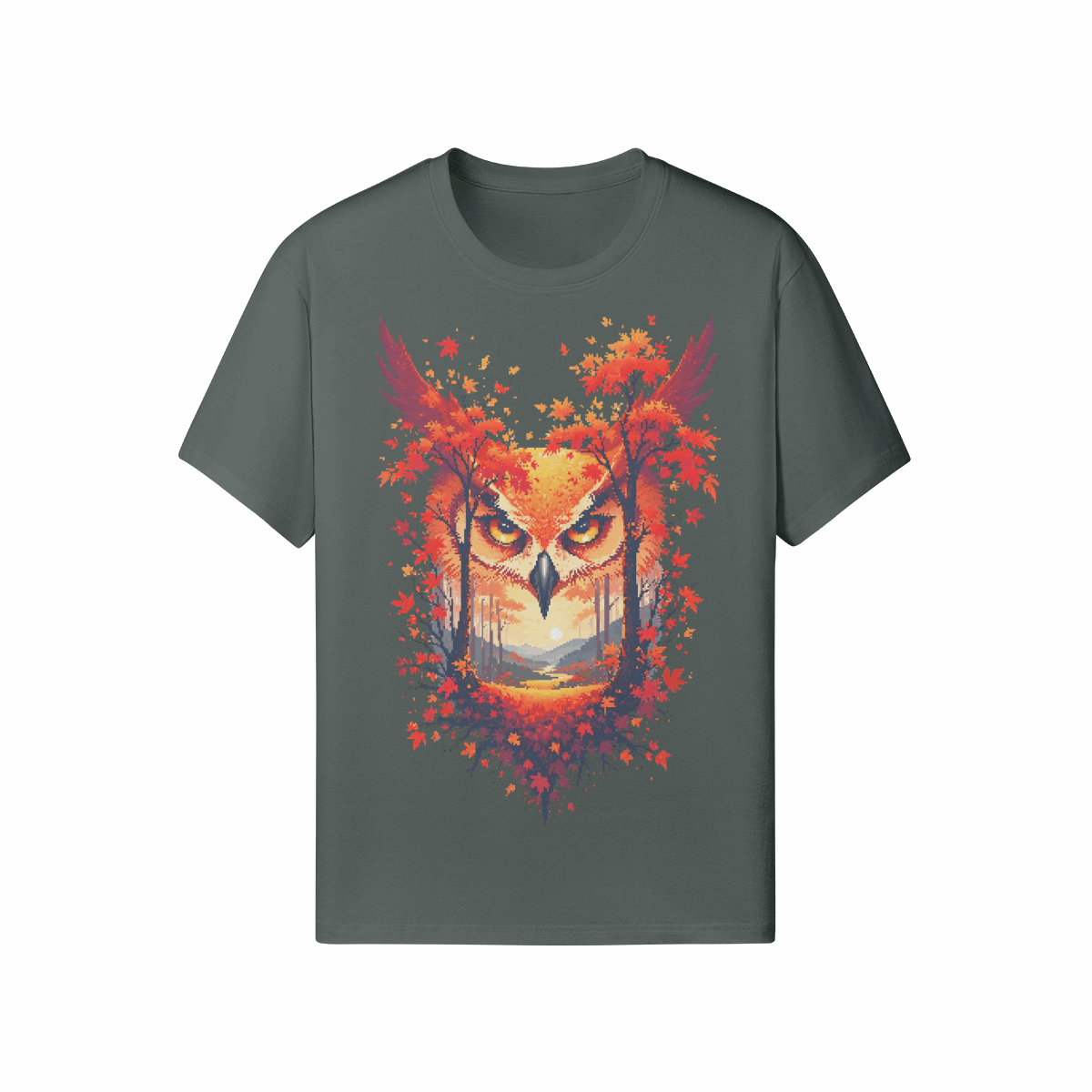 T-Shirt PXL Owl Autumn