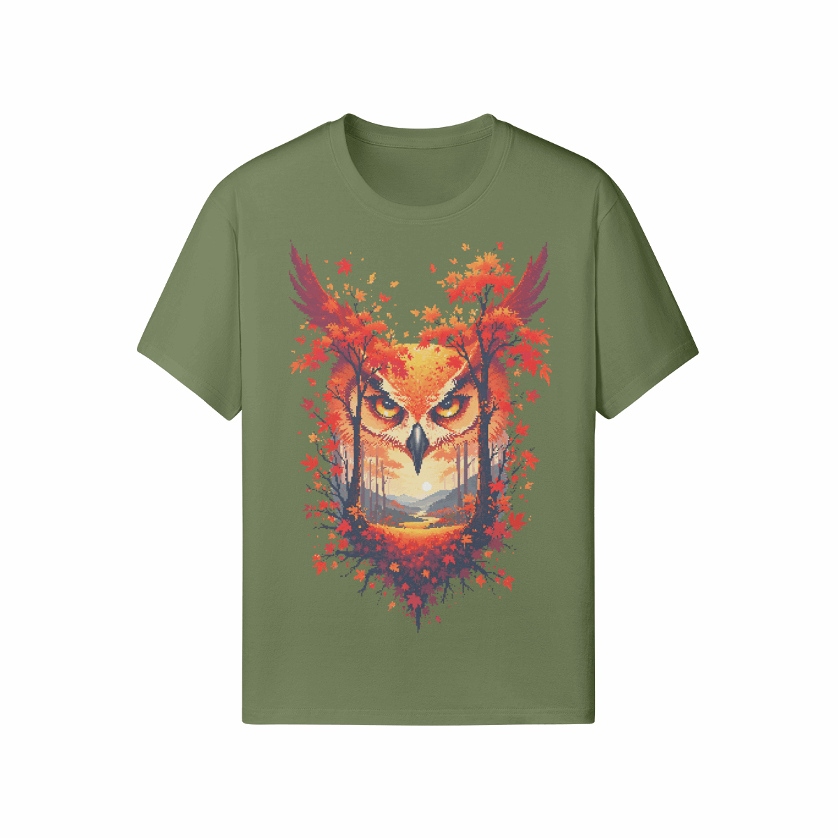 T-Shirt PXL Owl Autumn