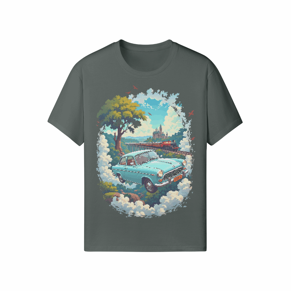 T-Shirt PXL Flying Car