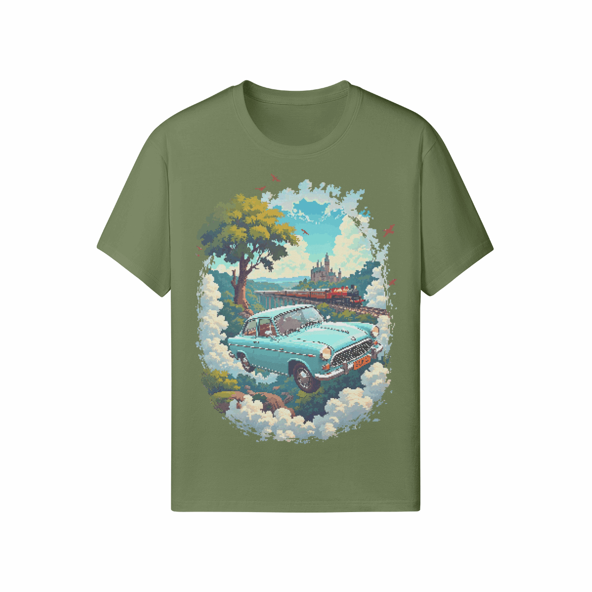 T-Shirt PXL Flying Car